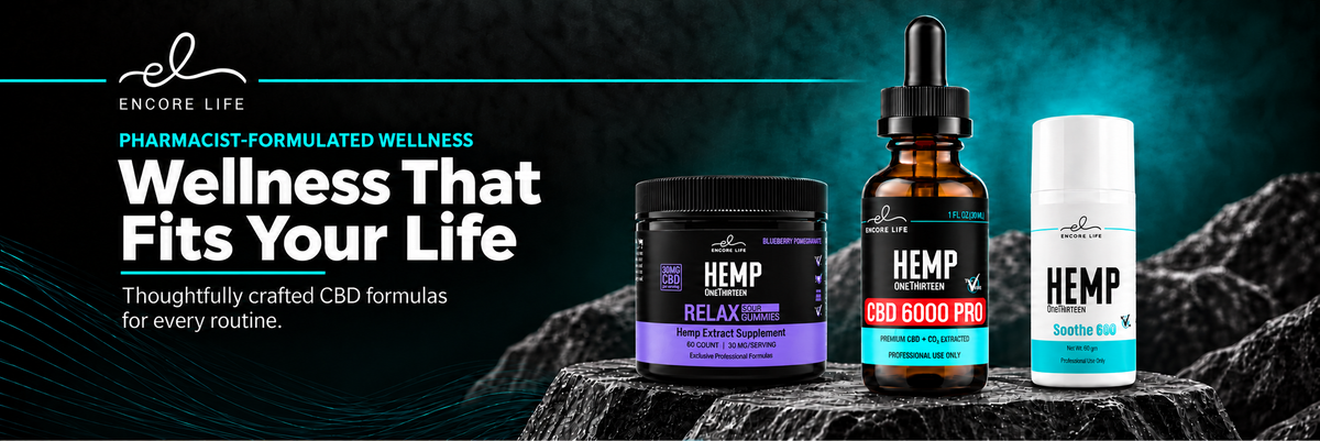 Encore Life. Wellness That Fits Your Life. Thoughtfully crafted CBD formulas for every routine. Shop all products.